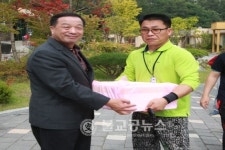 김영만 군수, 추석명절 사회복지시설 위문