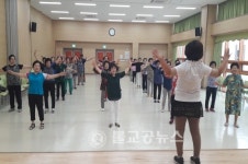 제천 용두동 웃기는 노인건강체조