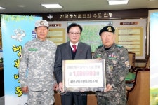 월남전참전자회 안동시지회,                      장학금 전달