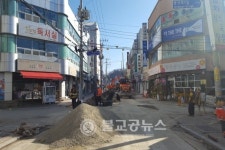 영동읍 시가지, 걷고 싶은 쾌적한 거리