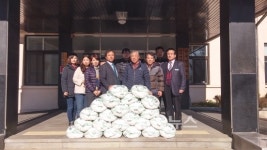 탄부면, 나눔의 손길 줄이어