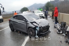 대전통영 간 고속도로 교통사고 신속구조