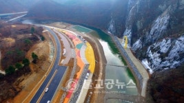 영동군, 초강 고향의 강 정비사업 순항