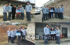 영인면 전담의용소방대 화재피해가구 유류지원