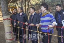 구본영 시장, 태학산 자연휴양림 점검