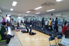 보은군보건소, 젊어진 운동처방실 북적