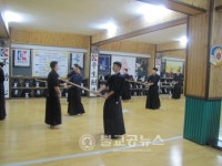 옥천경찰서 112타격대원 검도2급 승급심사