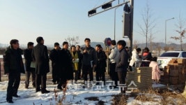 세종시, 안전도시위 공사장주변 통학로 점검
