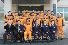 이시종 도지사 영동소방서 방문 직원 격려