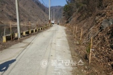 문광면 방성2리, 마을기금 모아 나무심기