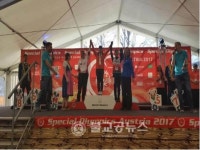 스노슈잉 첫 금메달의 주인공, 제천에서