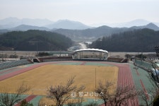 영동군 용두공원, 주민 찾는 생활체육 명소