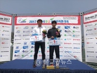 영동군청 김효수, 군산 새만금 국제마라톤대회 우승