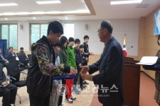 강림인재육성장학회 장학금 전달