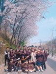 충주중산고, 꽃길 걷기 행사로 봄을 만끽 ~