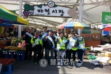 금산서-추부 마전시장 순찰대 합동순찰
