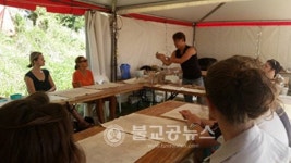 괴산 조령민속공예촌 옹기종기도예, 축제 준비 분주