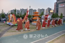 대전불교사암연합회, 불기2561년 장엄등 점등식