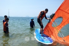 여수시, 해양레저스포츠 교실 준비완료