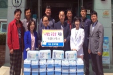 여수시 경로당 구급함 비치, 여수한국병원 후원