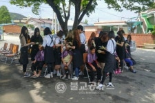 충남도립대학교 헤어뷰티과,  재능나눔 활동
