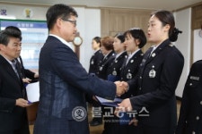 아산소방서, 신임 소방공무원 임용장 수여