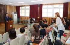 권선택 시장,태평2동 벌말합창단방문