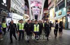 권 시장, 으능정이거리 자율방범 야간순찰