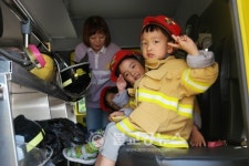 영동소방서, 미봉초 병설유치원 소방서 견학 체험