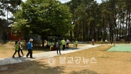영동군,  레인보우 SNS 홍보단 팸투어