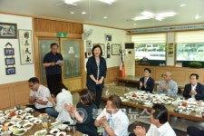 충북교육청 홍보대사, 단양지역 교육현장 방문