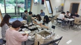 충북도 경제통상국 직원, 릴레이 일손봉사 전개