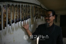 40년 전통 붓 필장 유필무 증평에서 꽃 피운다.