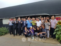 김영록 장관 고양 화훼산업특구 방문