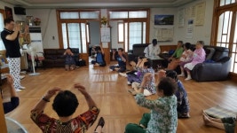 보건진료소찾아가는 헬스 케어호응