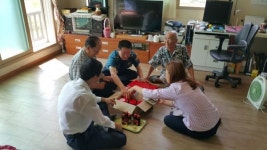 옥천경찰서 군북파출소, 독거노인 방문치안 서비스 제공