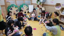 청주오송도서관, 아기와 책사랑 운동에 참여하세요