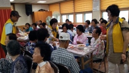 여수시 동문동 하하호호 사랑의 국밥 나눔 행사 열려
