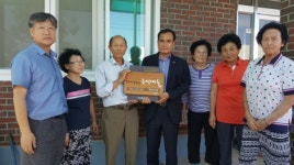 부여군 구룡면, 소각산불 없는 녹색마을 현판식