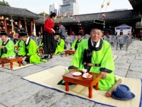 서울서 열린 조선시대 과거제 재현행사행사에서 경북유림 이재도씨 장원