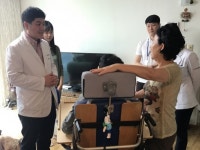 고양시 낭만 재활팀, 재가 장애인의 소통을 돕다