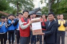 여수시 이충무공 어머니 사시던 곳 가을꽃밭 조성