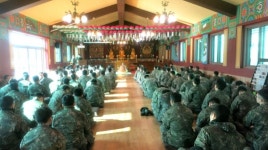 군법당 108사 순례 법회, 을지부대 호국을지사