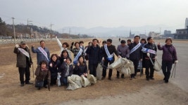 제천 의림지동, 설맞이 환경정화 봉사활동 펼쳐