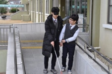 이원중학교 체험을 통한 장애 이해교육 실시