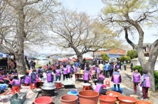 부여군 삼용1리, 분홍빛 복사꽃 따라 행복도 피어나요