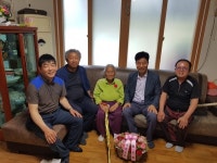 100번째 생일 맞은 옥천군 이원면 김복순 할머니