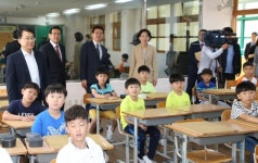 대전교육청, 방과후학교 및 초등돌봄교실 운영 현장 방문