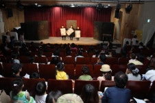 증평군립도서관, 상상 놀이극 공연 북적북적