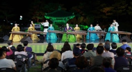 [포토뉴스] 담양군, 달빛 내리는 밤의 가악歌樂
